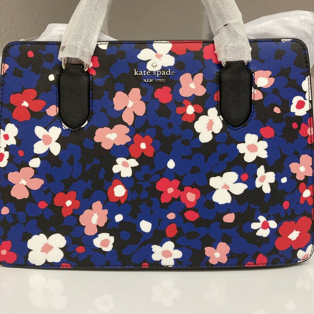 Kate Spade Laurel Bouquet Pop Reese Handbag NWT
